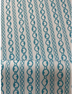 CHAIN FABRIC LIGHT BLUE