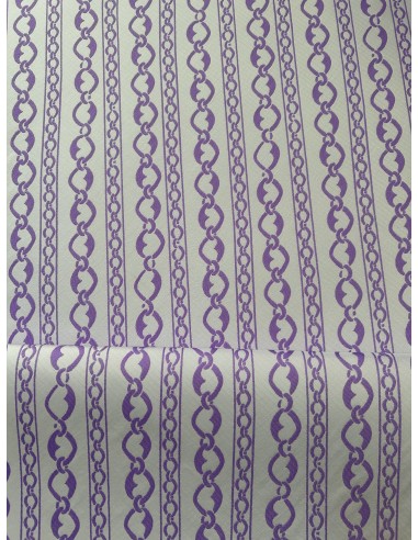 CHAIN FABRIC PURPLE