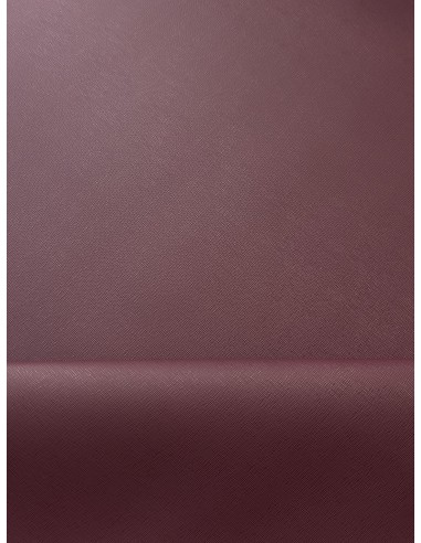 SYNTHETIC LEATHER SAFFIANO BORDEAUX