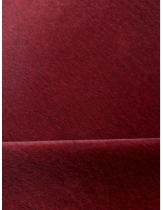 HAIR FABRIC RED