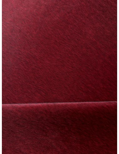 HAIR FABRIC RED