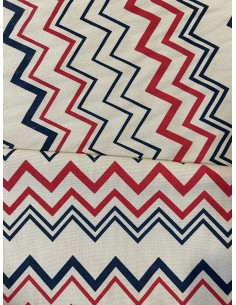 ZIG ZAG FABRIC BLUE-RED 2