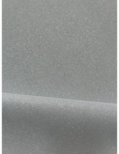GLITTER FABRIC SILVER