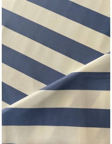 FABRIC FOR PILLOWS WHITE-DARK BLUE