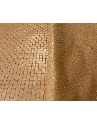 SYNTHETIC LEATHER BOTTEGA TAN BROWN