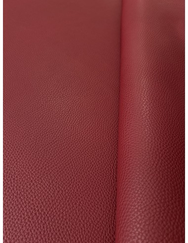 SYNTHETIC LEATHER ECO DOLLARO DARK RED