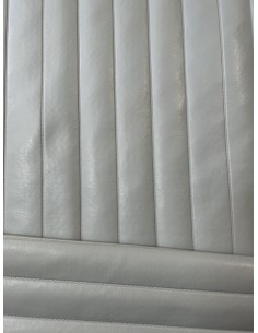 QUILTED SYNTHETIC LEATHER GREY