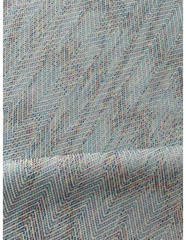 RAFFIA FISH BONE LIGHT BLUE