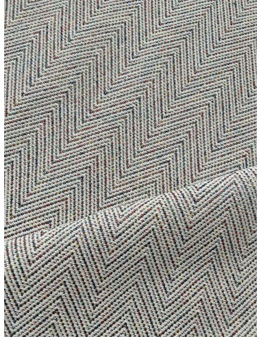 RAFFIA FISH BONE MULTICOLOR