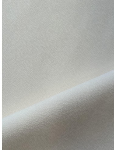 UPHOLSTERY SYNTHETIC LEATHER WHITE