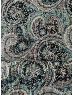 PATTERNED FABRIC BLUE