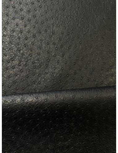 SYNTHETIC LEATHER STRUZZO BLACK