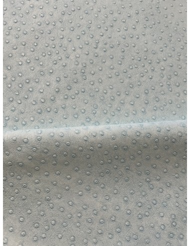 SYNTHETIC LEATHER STRUZZO BABY BLUE