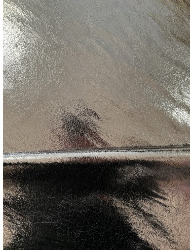 METALLIC SYNTHETIC LEATHER STEEL