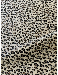 LEOPARD FABRIC SMALL PRINT