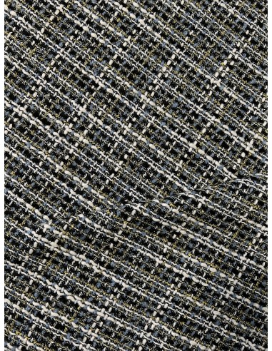 PICERNO FABRIC BLACK-BLUE