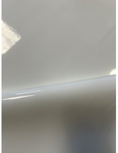 SHINY SYNTHETIC LEATHER WHITE
