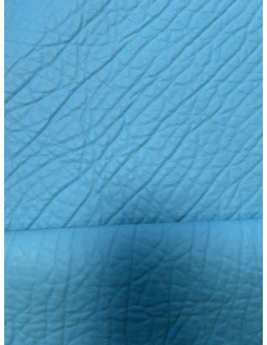 SYNTHETIC LEATHER ELEPHANT LIGHT BLUE