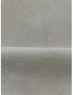 LINEN FABRIC WITH SILVER...