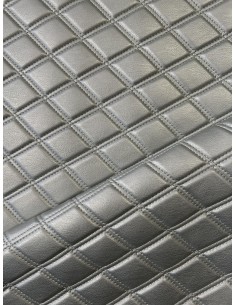 QUILTED SYNTHETIC LEATHER...