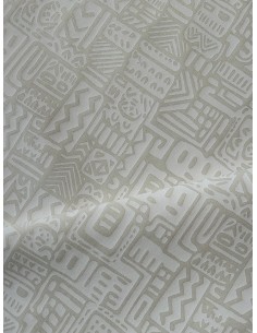 AZTEC FABRIC WHITE
