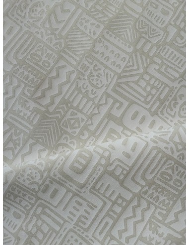 AZTEC FABRIC WHITE