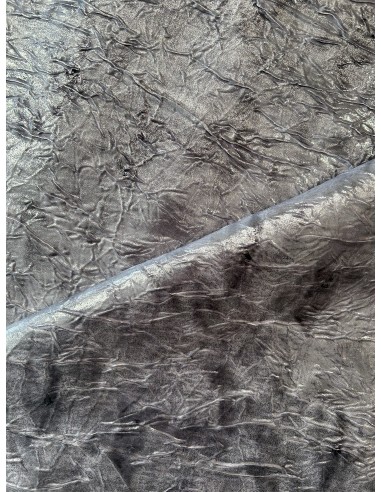 FABRIC SANTOS METALLIC SILVER