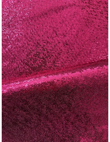 SYNTHETIC LEATHER SNAKE FUXIA